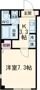 メイプルコート駒沢【2階】の間取り