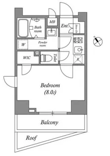 GRAN PASEO田端C【4階】の間取り