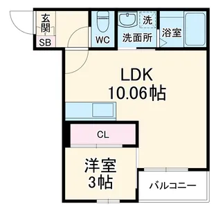 Ratcliffe【1階】の間取り