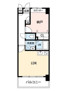 ELLE GARDEN柏の葉【2階】の間取り