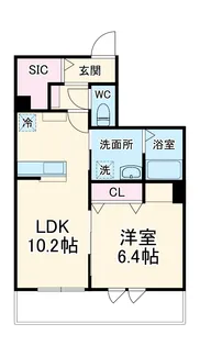 グランフェリーチェ【1階】の間取り