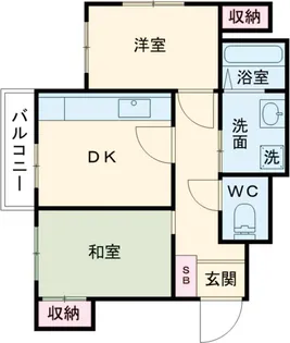 グレース八王子【03010号室】の間取り