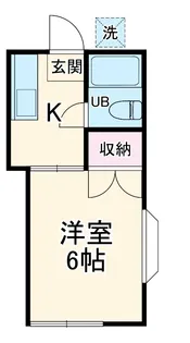 第3光丸荘【2階】の間取り