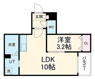 ヴィラOTOHA【3階】の間取り