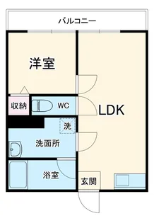ベルハイツ【2階】の間取り