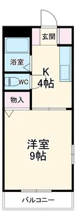 すとりーむ浜尻B【1階】の間取り