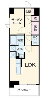 メインステージ横濱黄金町【305号室】の間取り