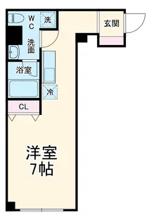YASUIビル第9【209号室】の間取り