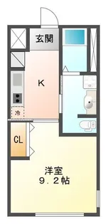 Casa ExcelsiorⅡ(カーサエクセルシオツー)【1階】の間取り