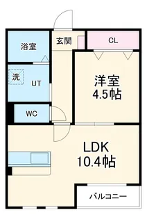 DELA松原【301号室】の間取り