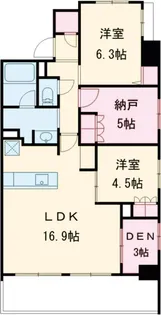 アーバンパーク立石【7階】の間取り