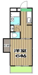 フレグランス並河【1階】の間取り