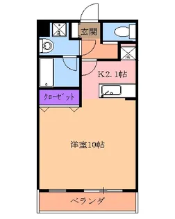 ステージア・M【3階】の間取り