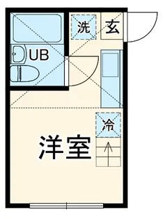 ビビアンコート堀江【106号室】の間取り