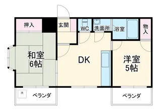 相湘11栄町ビル【4階】の間取り