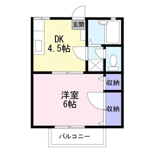 レーベンハイム【1階】の間取り