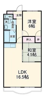 レナジア神領【2階】の間取り