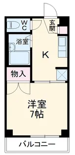 シュラインヒルズ【303号室】の間取り