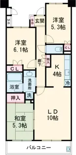 グランヒルズTOKYOイースト【14階】の間取り