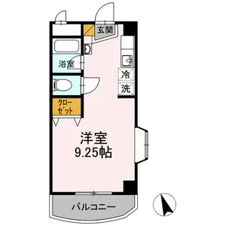 リバティヒルズ373【1階】の間取り