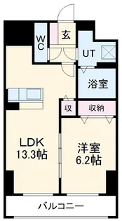 アマルフィーノ【8階】の間取り