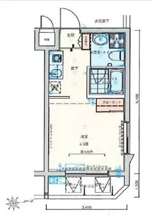 バージュアル横濱あざみ野【2階】の間取り