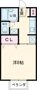 ベルハウス【2階】の間取り