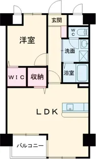 ウィルテラス船堀【4階】の間取り