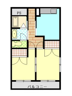 あづまマンション【03010号室】の間取り