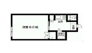 クロノス南矢名2番館【1階】の間取り