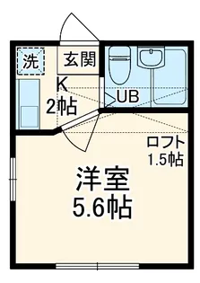 アゼリアガーデンズ生田【2階】の間取り