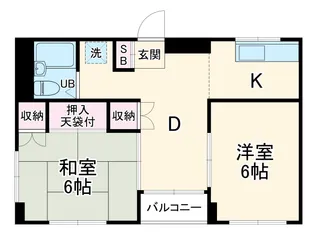 第一中野ビル【4階】の間取り