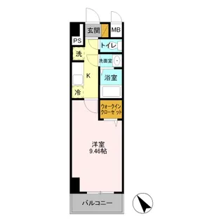 LINK KASUKABE【2階】の間取り