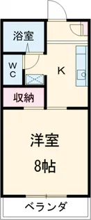 シャルム・グリーンⅡ【206号室】の間取り