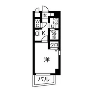 クリエイト名古屋天白公園【703号室】の間取り