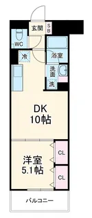 Sky Nova(スカイノーヴァ)【2階】の間取り