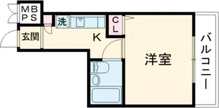 日神パレステージ目白【4階】の間取り
