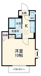 Sugimotoya A【1階】の間取り