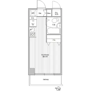 アクト鷺沼【2階】の間取り