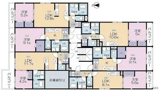 Re Tour Aoi【3階】の間取り