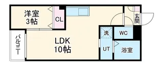 Warren shibataⅠ【1階】の間取り