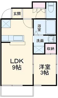 西大宮レジデンス【202号室】の間取り