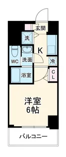 S-RESIDENCE一社【13階】の間取り