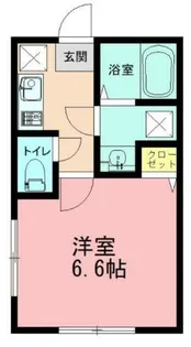 アクシオ相模原【1階】の間取り