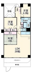 緑地公園アーバンライフ【1階】の間取り
