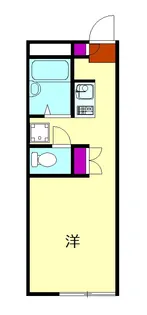 Casa KUNO【202号室】の間取り