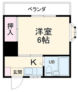 メゾン杉崎【201号室】の間取り