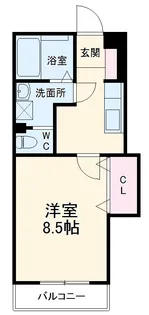 ミオ スタンザ【4階】の間取り