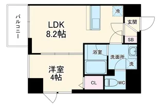 ブエナビスタ梅田イースト【5階】の間取り