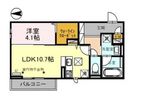 DーSOUTH【1階】の間取り